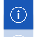 Info, Mirror RoyalBlue icon