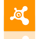 avast, Mirror, Antivirus DarkOrange icon