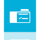 option, Folder, Mirror DarkTurquoise icon