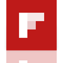 Flipboard, Mirror Firebrick icon