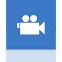 video, my video, Apps, Mirror SteelBlue icon