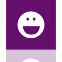 Mirror, Messenger, yahoo Indigo icon