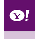 Alt, yahoo, Mirror Indigo icon