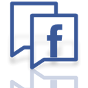 Alt, Mirror, Facebook Black icon