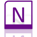 onenote, Mirror, Alt Purple icon