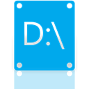 Mirror DeepSkyBlue icon