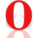 Opera, Mirror Red icon