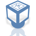 Mirror, Virtualbox SteelBlue icon