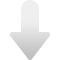 Down, Arrow WhiteSmoke icon