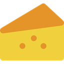 Healthy Food, Fattening, Milky, Food And Restaurant, food, Cheese Goldenrod icon