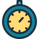 Chronometer, time, timer, Wait, stopwatch, interface, Tools And Utensils, miscellaneous DarkSlateGray icon