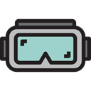 goggle, sports, Snorkel, sea, Diving, Summertime, Dive, Sports And Competition, Goggles Black icon