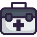 doctor, medical, Health Care, hospital, first aid kit, Healthcare And Medical DarkSlateGray icon