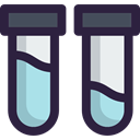 science, chemical, education, Healthcare And Medical, Test Tube, Chemistry DarkSlateGray icon