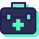 medical, hospital, first aid kit, doctor, Healthcare And Medical, Health Care DarkSlateGray icon