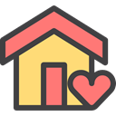real estate, buildings, house, internet, Page, Home DarkSlateGray icon