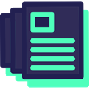 documents, Archive, document, File, interface, Files And Folders DarkSlateGray icon