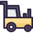Farm, Automobile, transport, engine, vehicle, transportation, tractor DarkSlateGray icon