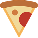 Italian Food, Food And Restaurant, junk food, Pizza, Unhealthy, Fast food, food, Pizzas Khaki icon