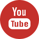 youtube, Logo, social media, logotype, video player, Streaming, Logos, Brands And Logotypes, social network Firebrick icon