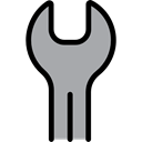 garage, Home Repair, Improvement, Edit Tools, Wrench, Tools And Utensils Black icon