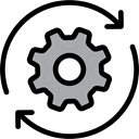Gear, Tools And Utensils, cogwheel, miscellaneous, configuration, settings Black icon