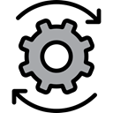 cogwheel, Gear, configuration, miscellaneous, Tools And Utensils, settings Black icon