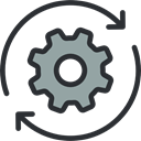 miscellaneous, Tools And Utensils, configuration, cogwheel, settings, Gear DarkSlateGray icon