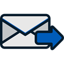 mail, Email, Message, sending, Communications, Note, envelope, Multimedia Black icon