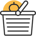 Supermarket, commerce, shopping basket, Shopping Store, online store, Commerce And Shopping DarkSlateGray icon