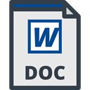 Doc File Format, Word Doc, Word Document, Doc, interface, Microsoft Word, document, Doc Format, Doc File, Files And Folders Lavender icon