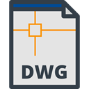 Dwg Extension, interface, Files And Folders, Dwg Format, Dwg File Format, Dwg, Dwg File Gainsboro icon