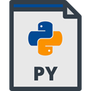 interface, Files And Folders, Python File, Py File Format, Py Format, Py File, Py Symbol, Py, Python Lavender icon