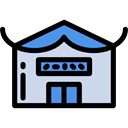 food, Shop, Architecture And City, commerce, chinese, Business, store Black icon