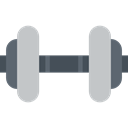 Sports And Competition, dumbbell, sports, weights, gym, Tools And Utensils, Dumbbells, weight Black icon