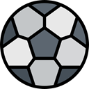 Game, Ball, Sports And Competition, sports, equipment, Sport Team, Football, team, soccer Black icon
