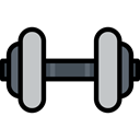 sports, dumbbell, gym, weights, Tools And Utensils, Dumbbells, Sports And Competition, weight Black icon