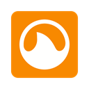 Browser, site, website, Grooveshark, internet, Page, search DarkOrange icon