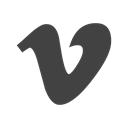 Vimeo, internet, network, Social, media, Brand, Communication Black icon