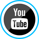 media, corporate, Logo, youtube, Social DarkSlateGray icon