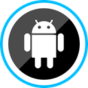 Android, media, Social, corporate, Logo DarkSlateGray icon
