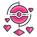 play, virtual, Go, Game, reality, love, pokemon Black icon