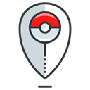 Go, location, Game, play, pokemon Black icon