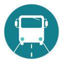 travel, transport, public, Bus, Citycons DarkCyan icon