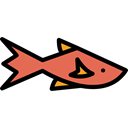 food, Foods, Animals, Supermarket, Animal, meat, Meats, fishes, fish Black icon