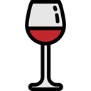 cup, party, Alcohol, Alcoholic Drink, Wine Glass, food Black icon