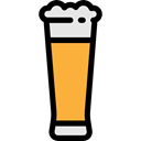 food, pub, Bar, glass, Alcoholic Drink, beer, Alcohol, Pint Black icon