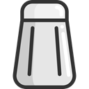 shaker, Food And Restaurant, Salt, food, Cooking, Condiment Gainsboro icon