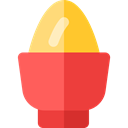 protein, Food And Restaurant, organic, food, Boiled Egg, fried egg Tomato icon
