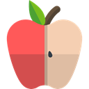 Healthy Food, Fruit, vegan, organic, diet, Apple, vegetarian, food, Food And Restaurant Tomato icon